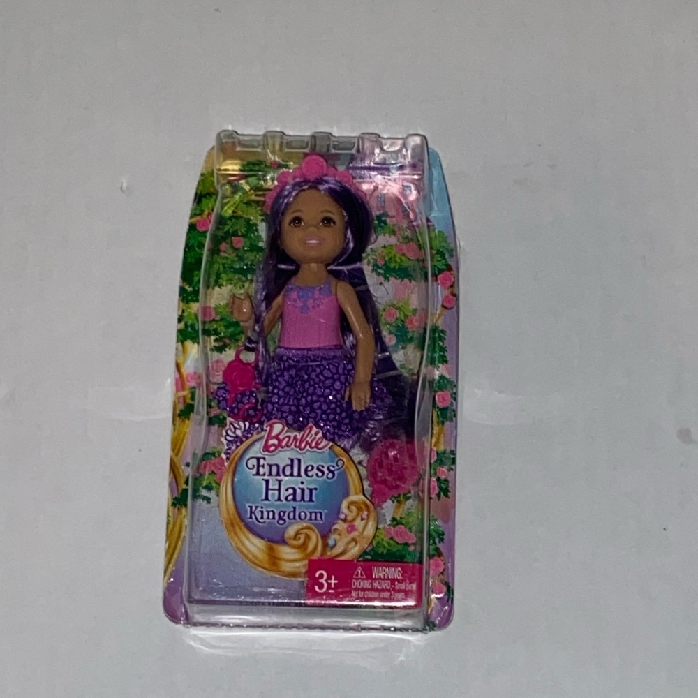 Barbie Endless Hair Kingdom Doll with Purple Hair